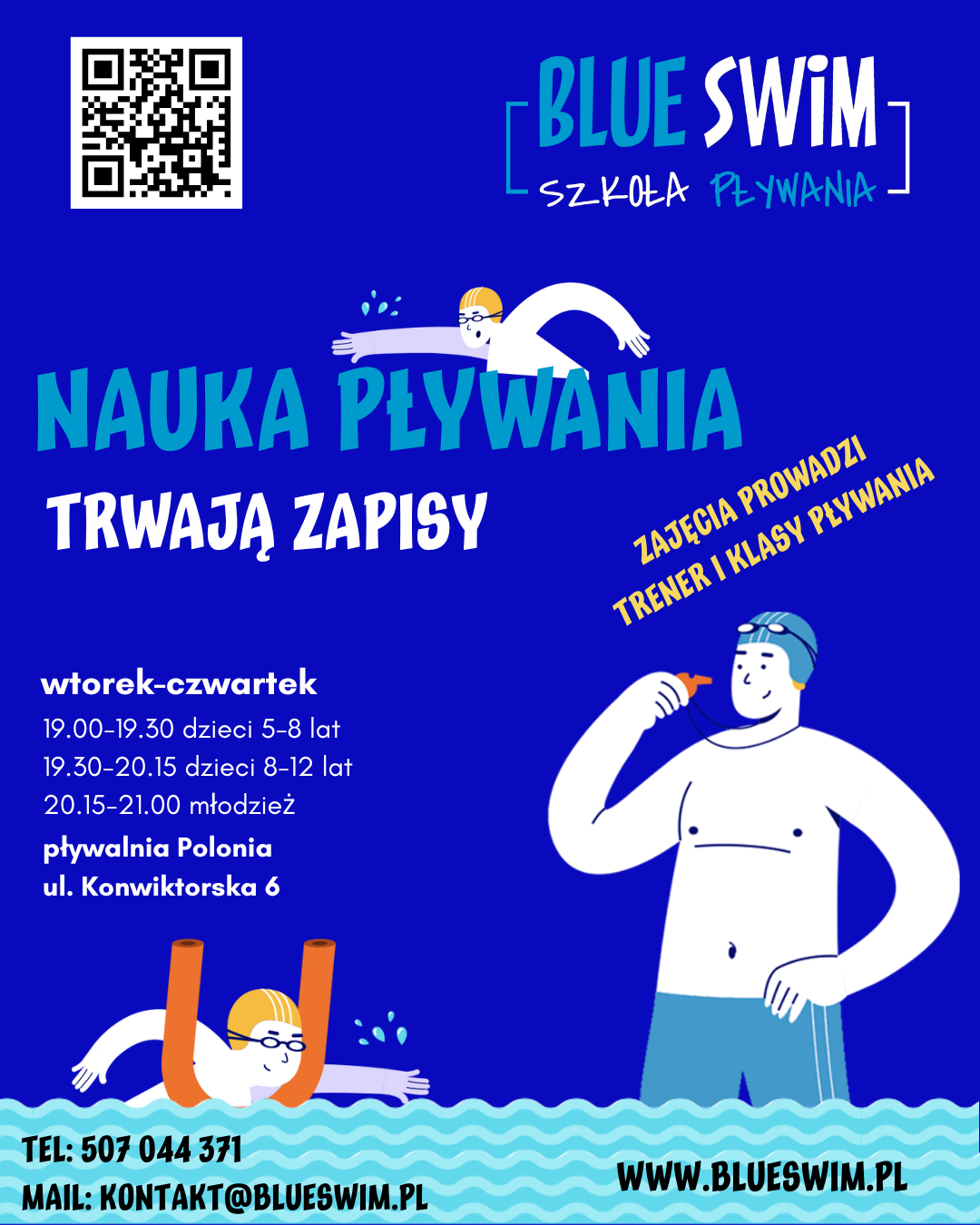 Nauk pływania - wiosenny kurs.